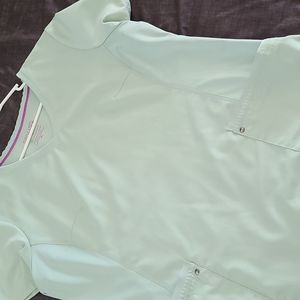 Pale Green Scrub Top Unused